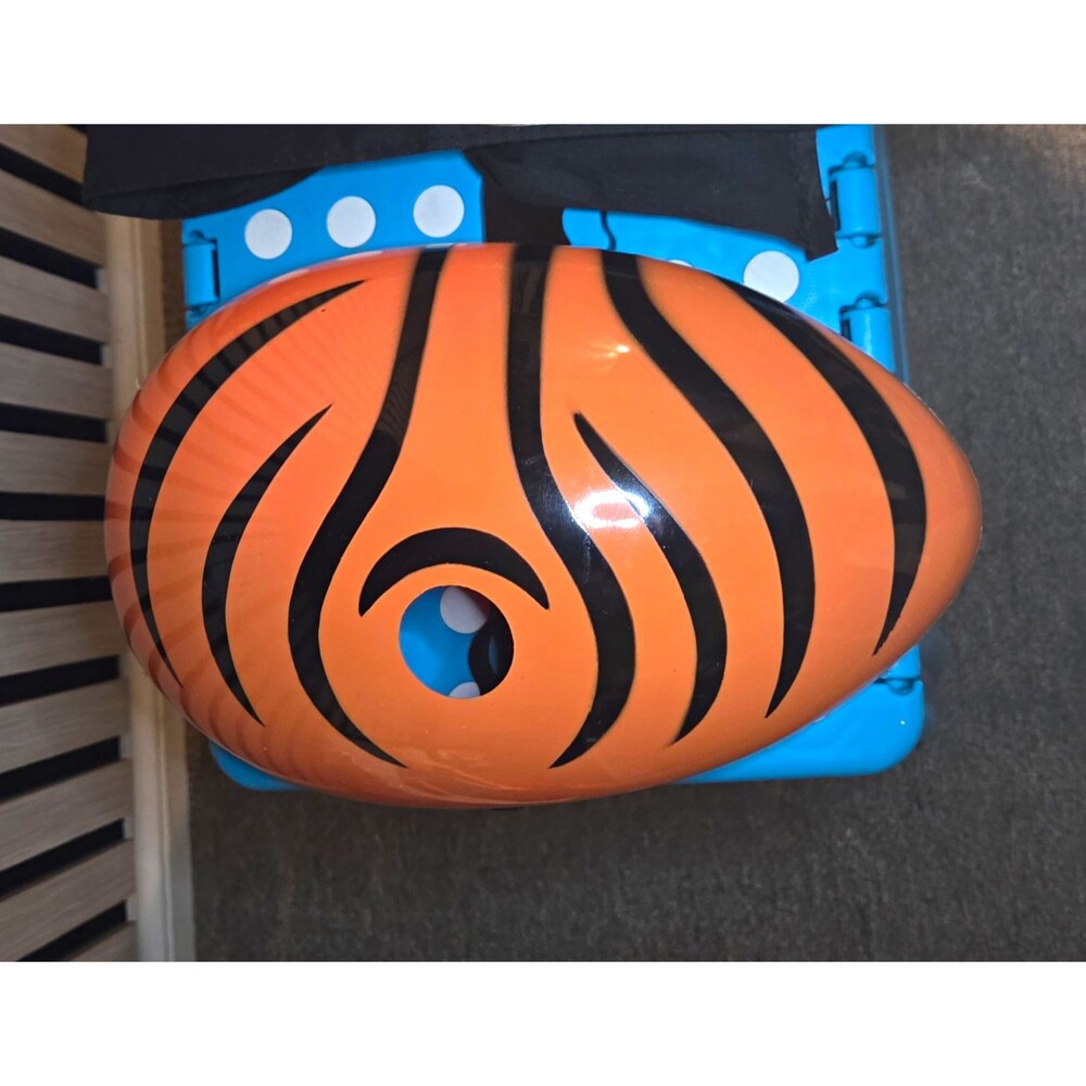 Naruto Anime & Manga Orange/Black Swirl Mask (2008)